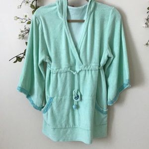 Coverup top n matching shorts